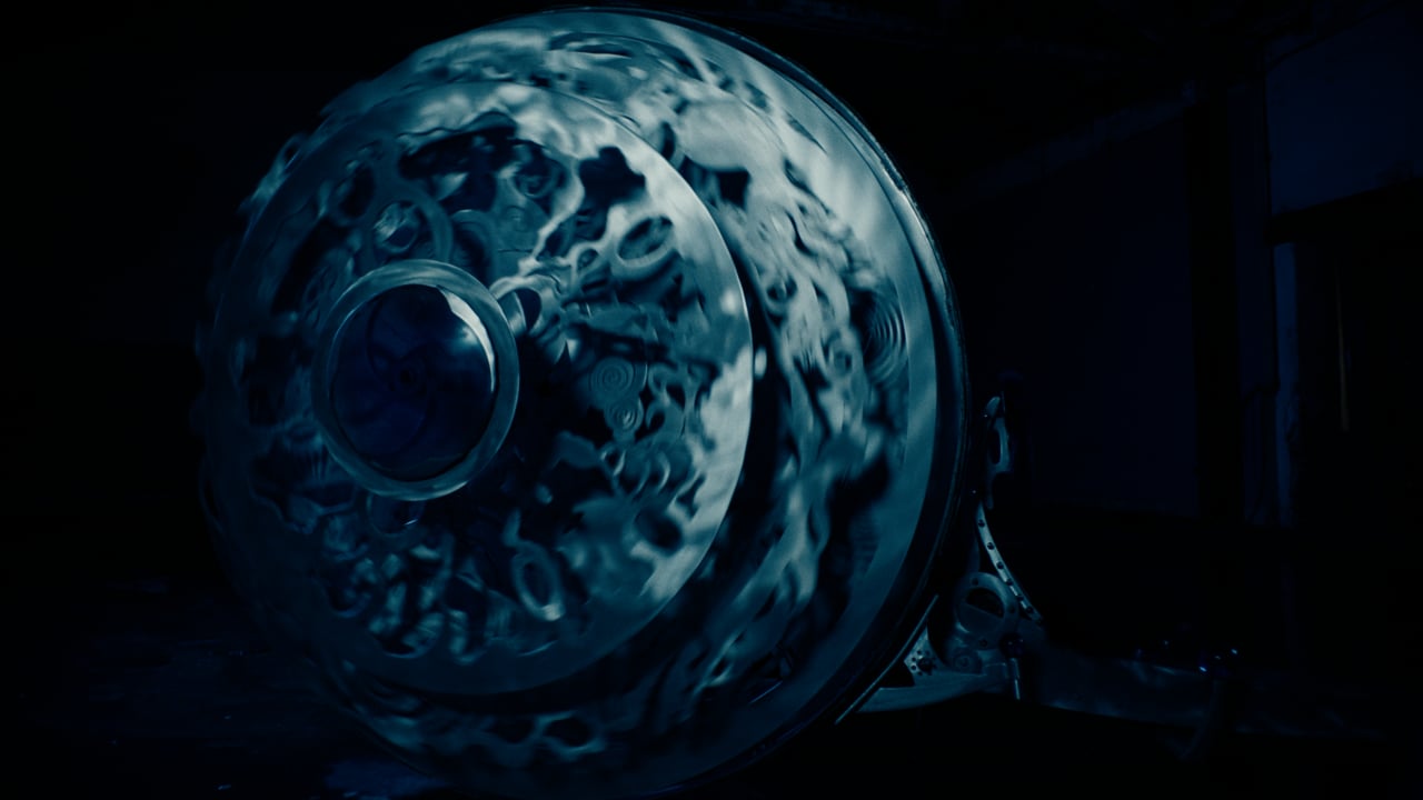 A frame from Born from Dust, the documentary about sculptor Richard Wilks.