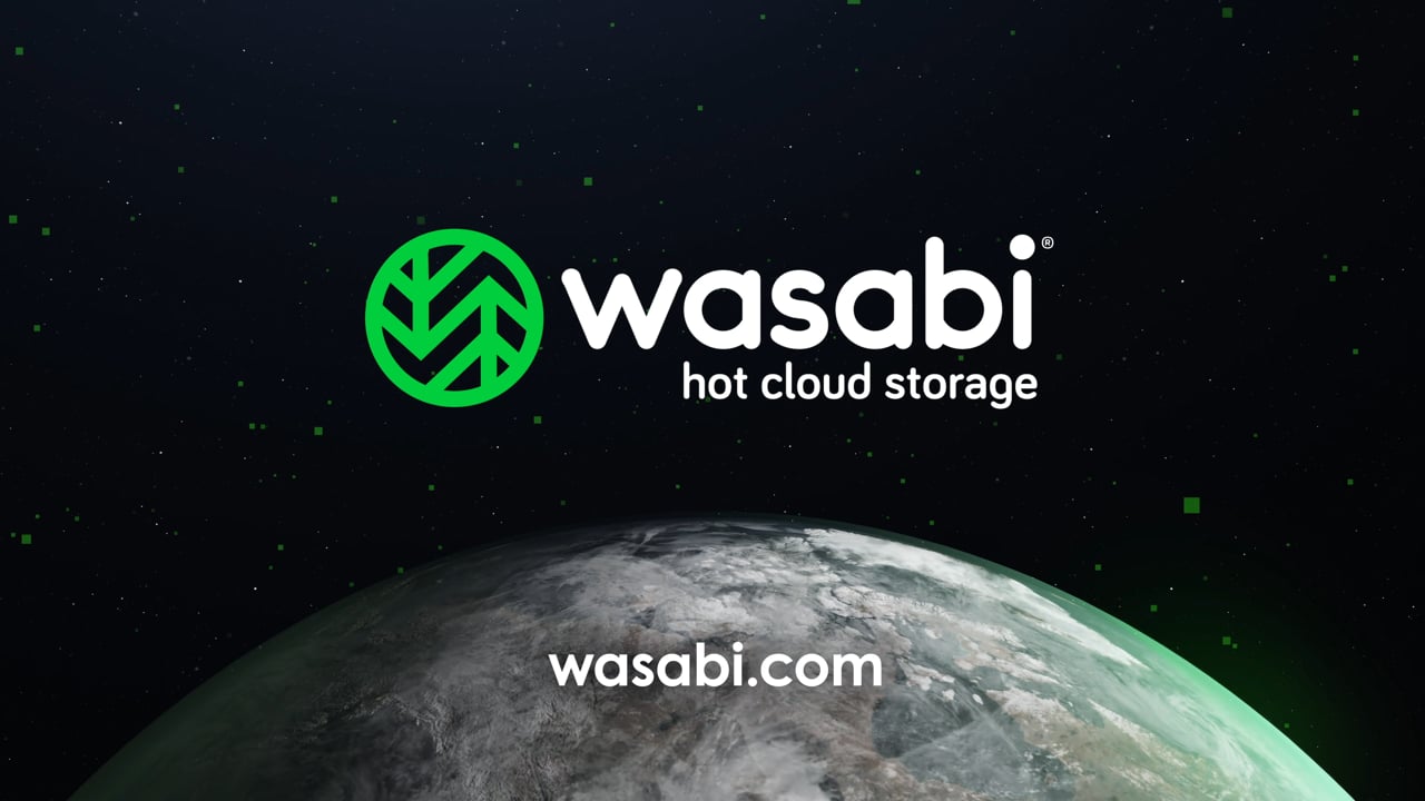 Wasabi hot cloud storage campaign